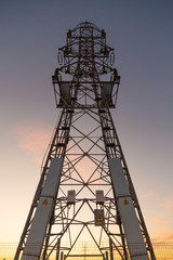 torre electrica sunset