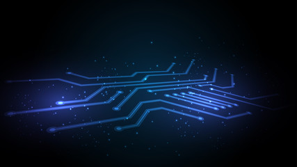 Abstract technology background Hi-tech communication concept innovation background vector illustration