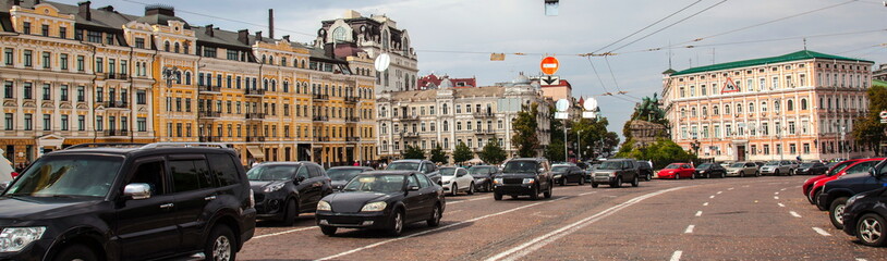 Obraz na płótnie Canvas Street in Kiev