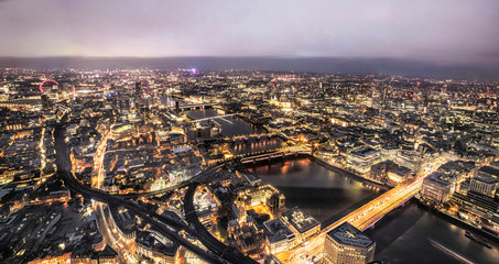 Obraz premium London by Night, United Kingdom