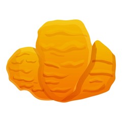 Undersea coral icon. Cartoon of undersea coral vector icon for web design isolated on white background