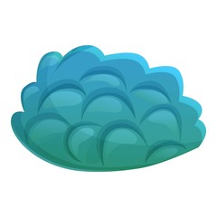 Nature coral icon. Cartoon of nature coral vector icon for web design isolated on white background