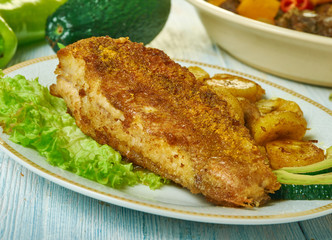 Caribbean Jerk spiced fish