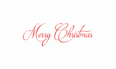 Vector Typography text on the theme of Christmas Day on December 25th. Illustration.