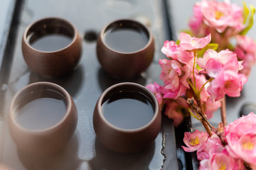 Chinese tea Set up