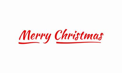 Vector Typography text on the theme of Christmas Day on December 25th. Illustration.