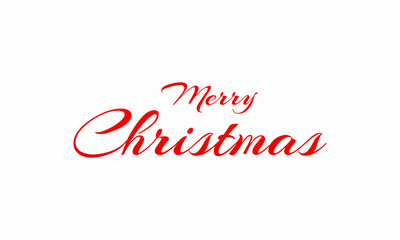 Vector Typography text on the theme of Christmas Day on December 25th. Illustration.
