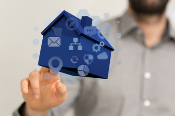 Smart home and future concept