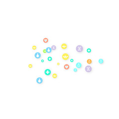 Pharmacy Background. Clinic Backdrop.