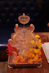 シャンパンタワー