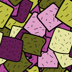 Seamless chaotic multi-color background. Grunge texture color. Multi-colored template for printing on wrapping paper