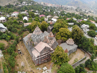 Fototapeta premium Sanahin Monastery is an Armenian monastery founded in the 10th century in the Lori Province of Armenia. 