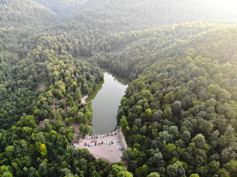 lake Parz in national park Dilijan( Parz lich), Armenia