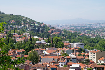 Fototapeta na wymiar Old city center of Bursa