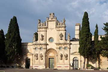 Fototapeta na wymiar Cimetière de Lecce, Pouilles, Italie
