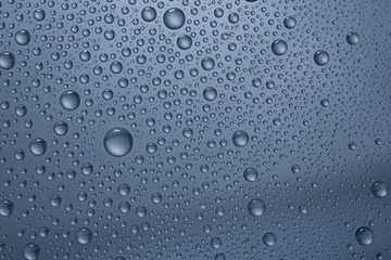 water drops on glass back ground abstract	