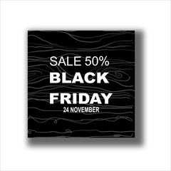 Flyer for the sale of Black Friday