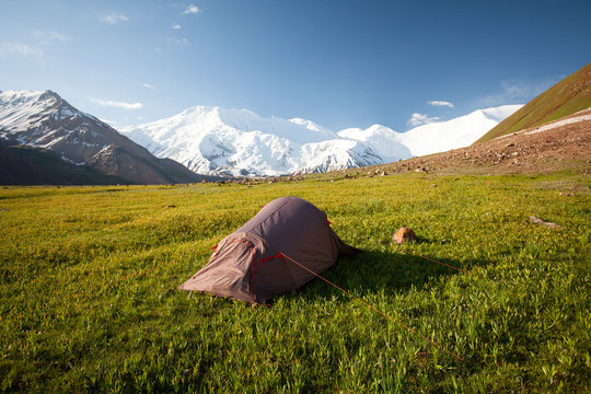 Mount Lenin Basecamp
