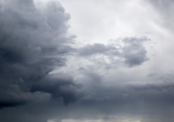 Storm clouds background, dramatic sky