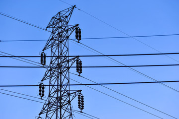 high voltage pole