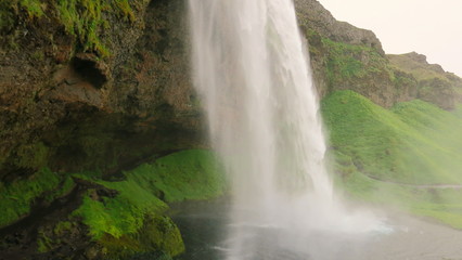 Seljalandsfoss waterfall in Iceland