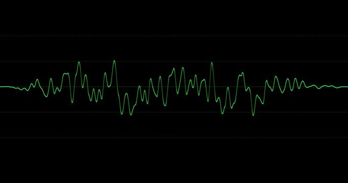 Graph fluctuation ekg stats electrocardiogram frequency wave audio