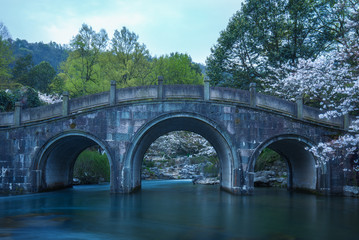 old stone arch bridge