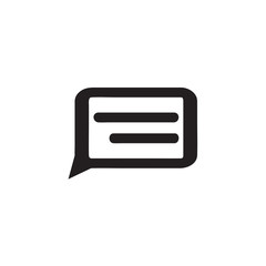 Chat icon vector isolated on background. Trendy message symbol. Pixel perfect. illustration EPS 10. - Vector...