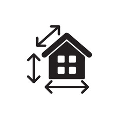 Home icon vector isolated on background. Trendy house symbol. Pixel perfect. illustration EPS 10. - Vector...