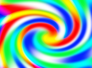 Abstract background in the form of a swirling curl, funnel. Wallpaper. Color mixing