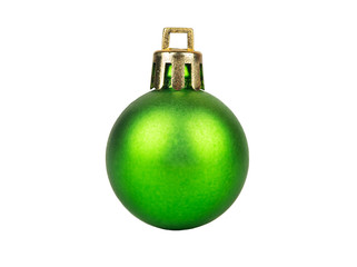 Green Christmas ball