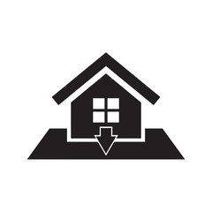 House icon vector isolated on background. Trendy home symbol. Pixel perfect. illustration EPS 10. - Vector.