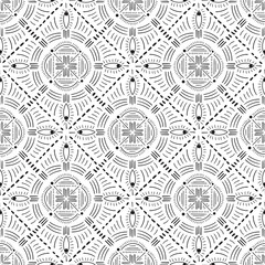 Vector Seamless Abstract Pattern
