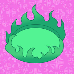 Asymmetrical uneven shaped format pattern object outline multicolour design Design business concept Empty copy text for Web banners promotional material mock up template