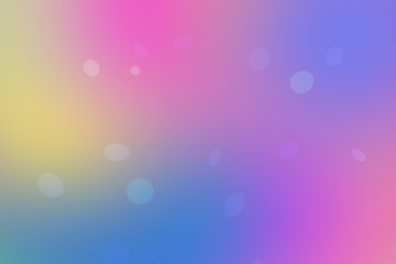 Abstract blurred colored illustration with bokeh for design,card background print wallpaper landing page. Colorful texture and background with copy space.