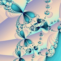 Abstract graphic painting of fractals "Dragonflies". Графическая абстракция "Стрекозы"