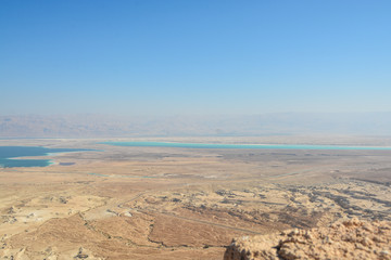 Israel. Judean Desert and the Dead Sea.