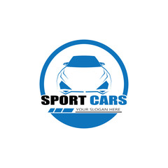 Fototapeta premium sport car logo template design vector - Vector