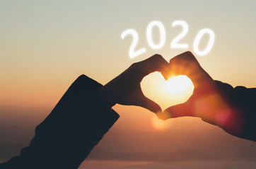 two hand shape of love in 2020.