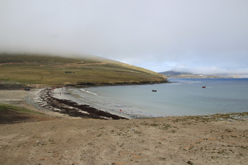 Falklandinseln Natur, Küste Meer und Strand