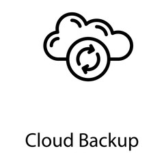  Cloud Backup Vector 