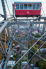 giant old ferris wheel - Prater, Wien