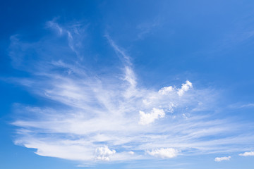 Naklejka premium Blue sky clouds for background