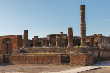 Pompei or Pompeii ruins.