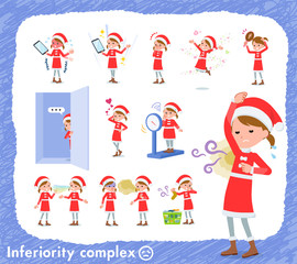 flat type Santa Claus girl_complex