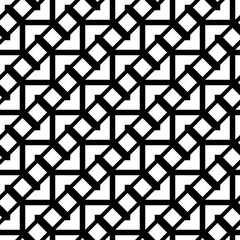 Design seamless monochrome grid pattern