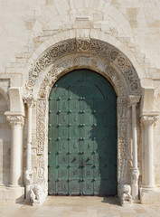 West portal of Trani Cathedral