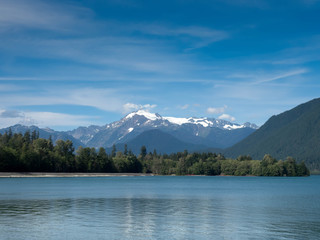 The Northern Cascade Range with Mount Baker and Maple Pass