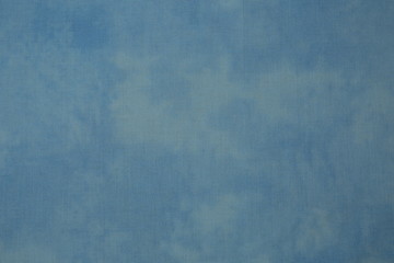 Blue fabric abstract background with copy space for text or image, seamless pattern. Color empty background.