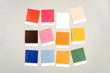 Colors of the year 2020. Color trend palette.